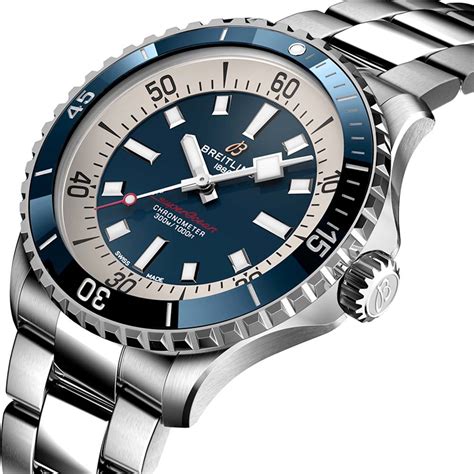 breitling blue superocean 42.